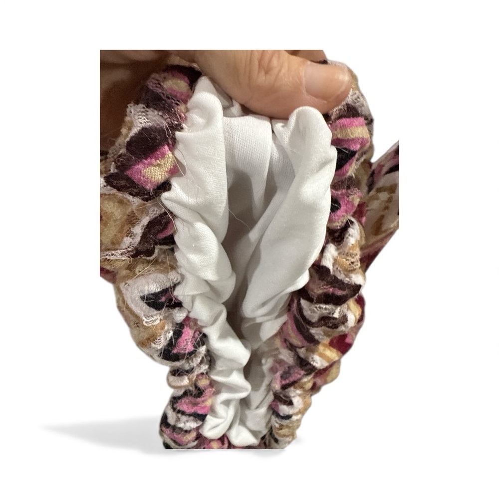 Eclipse Striped Brown and White Top - Picture 4 of 6